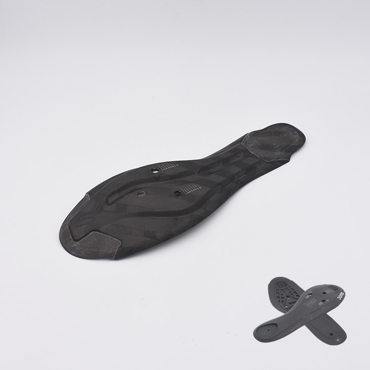 Carbon fibre outsoles for the shoes